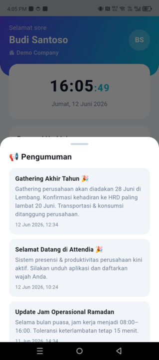 Pengumuman